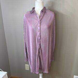 MARBLE Lavender Pleated Garment